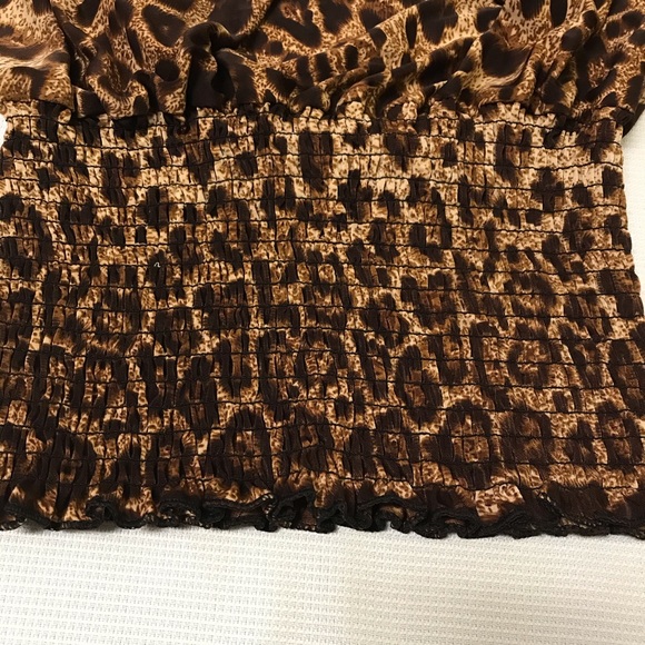 3/$30 Sale+free shipping Cheetah Print Halter Top - Picture 5 of 7